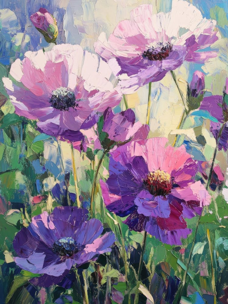Purple Anemones