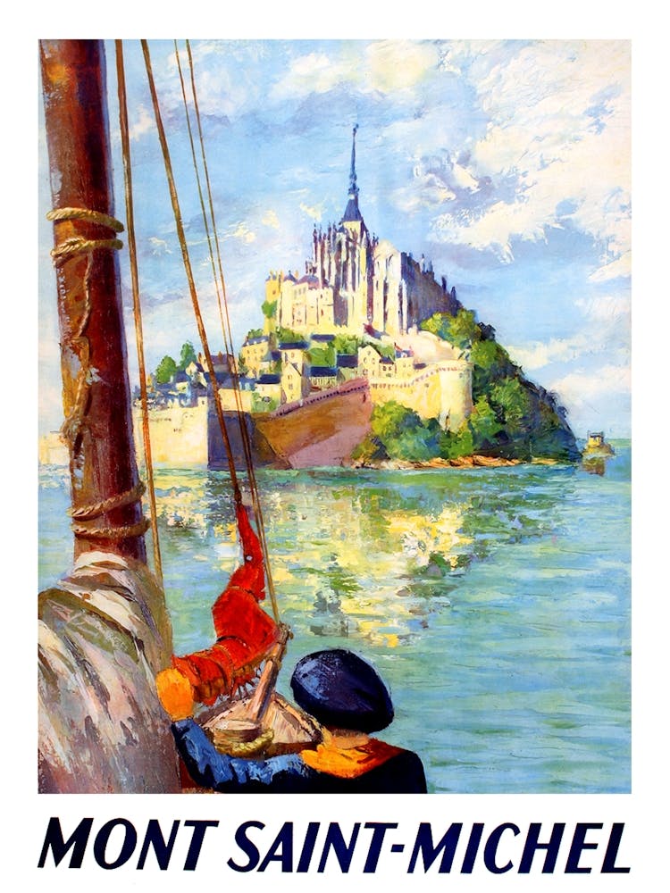 Mont Saint Michel, France