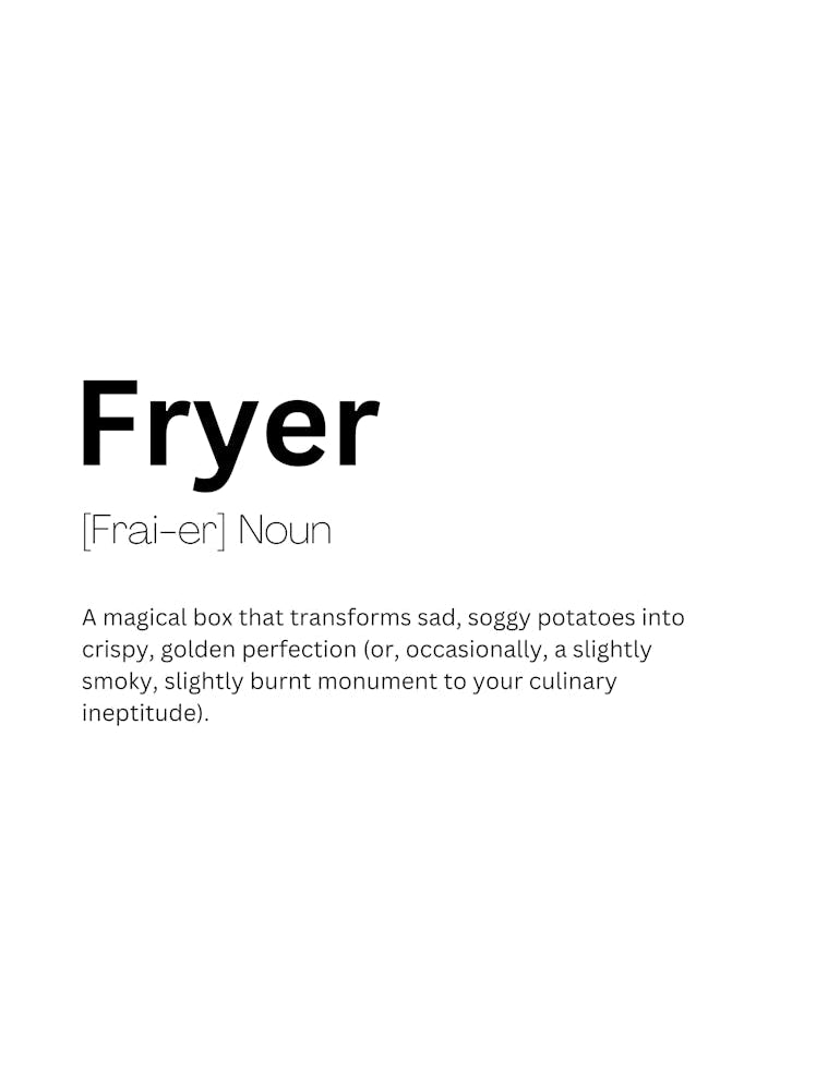 Fryer Definition Meaning