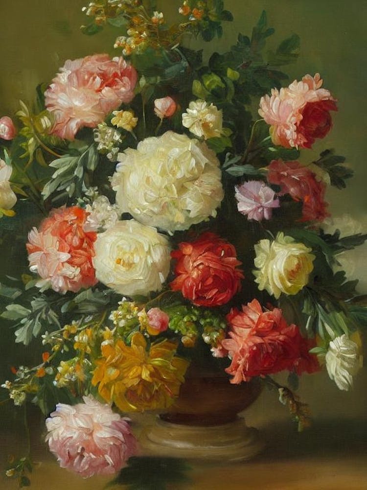 Cypress Painting 2 Flower