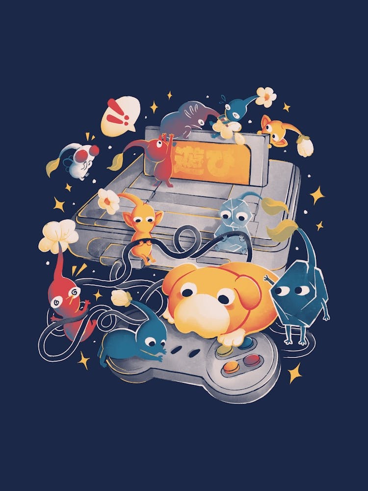 Tiny Gamers - Geek Cute Video Game Plants Retro Console Gift 1