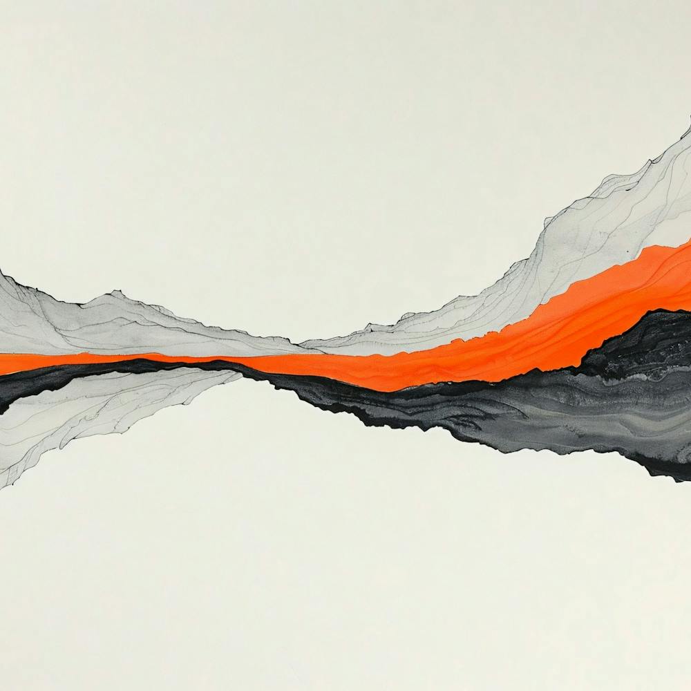 ''Black And Orange'' 1