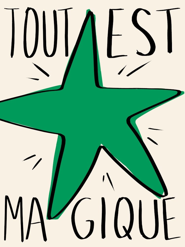 Tout Est Magique Green