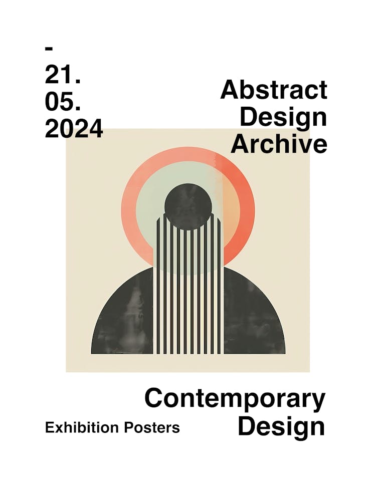 Abstract Design Archive Poster 11
