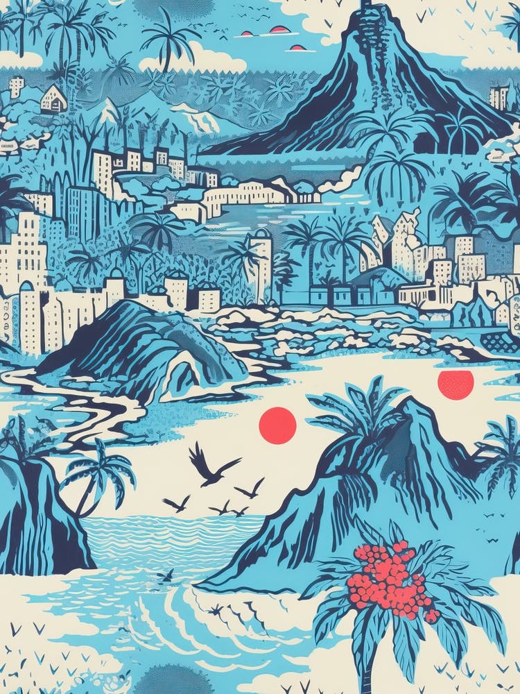 Rio De Janeiro, Brazil, Inspired Travel Pattern 1