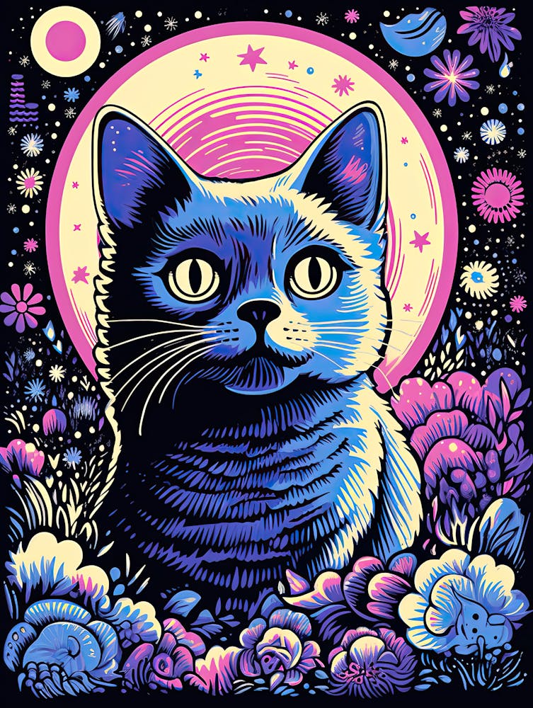 Galactic Purrplex, Psychedelic Cats series