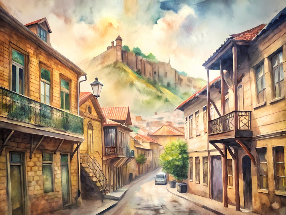 Tbilisi Georgia A Vintage