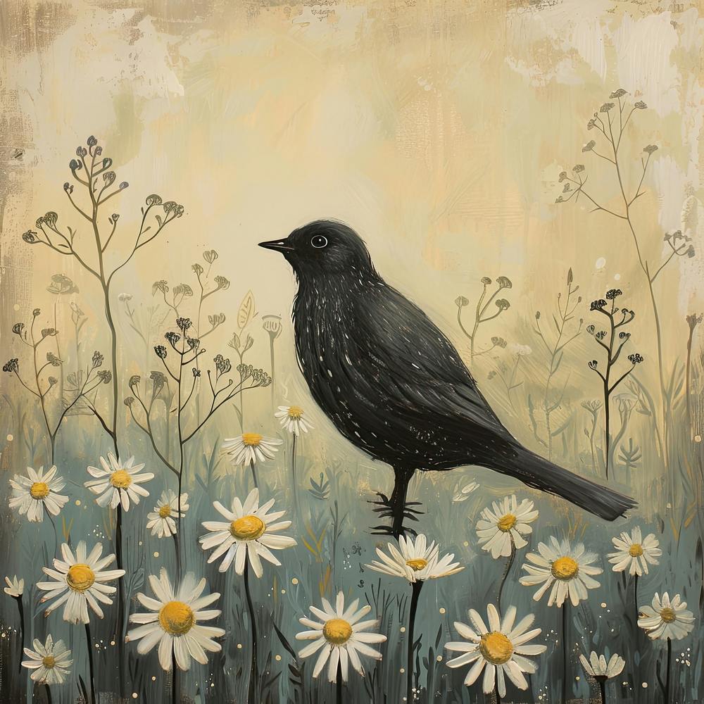 Bird Fairycore Painting 4