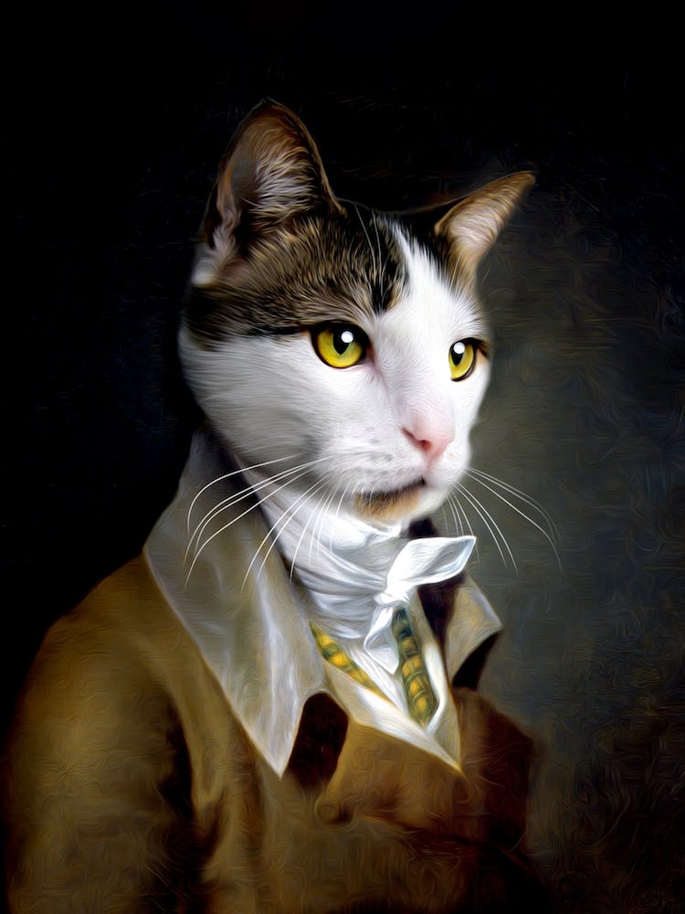Curious Sherlock The Cat Pet Portraits