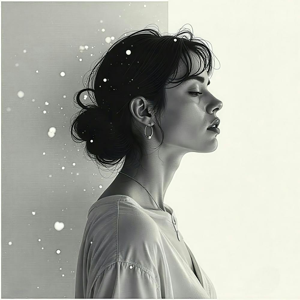 Girl In A White Shirt