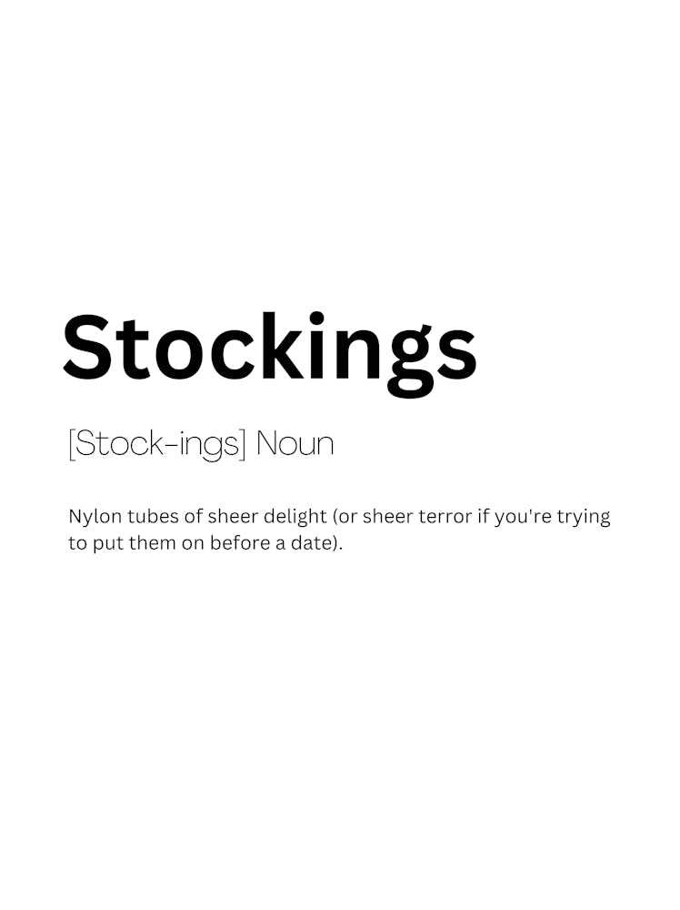 Stockings Definition Meaning
