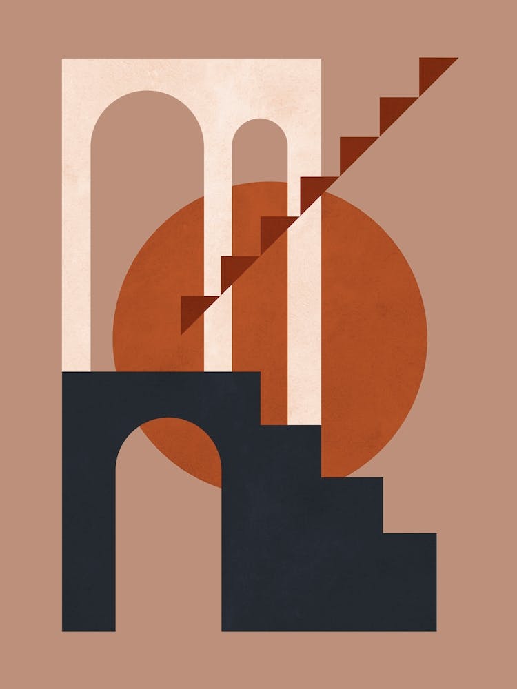 Architektonische geometrische Formen 8