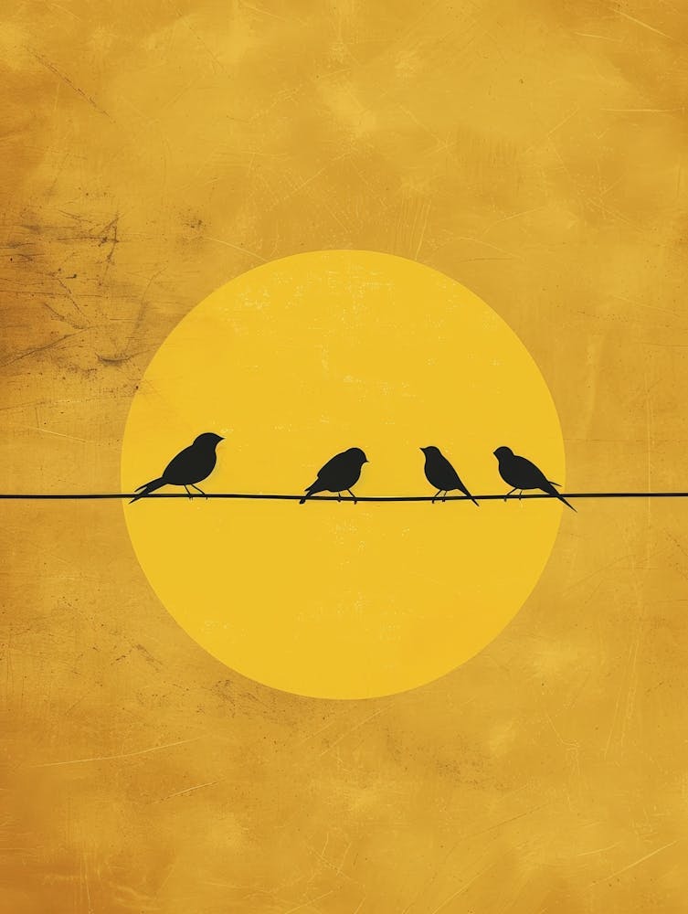 Birds On A Wire 7