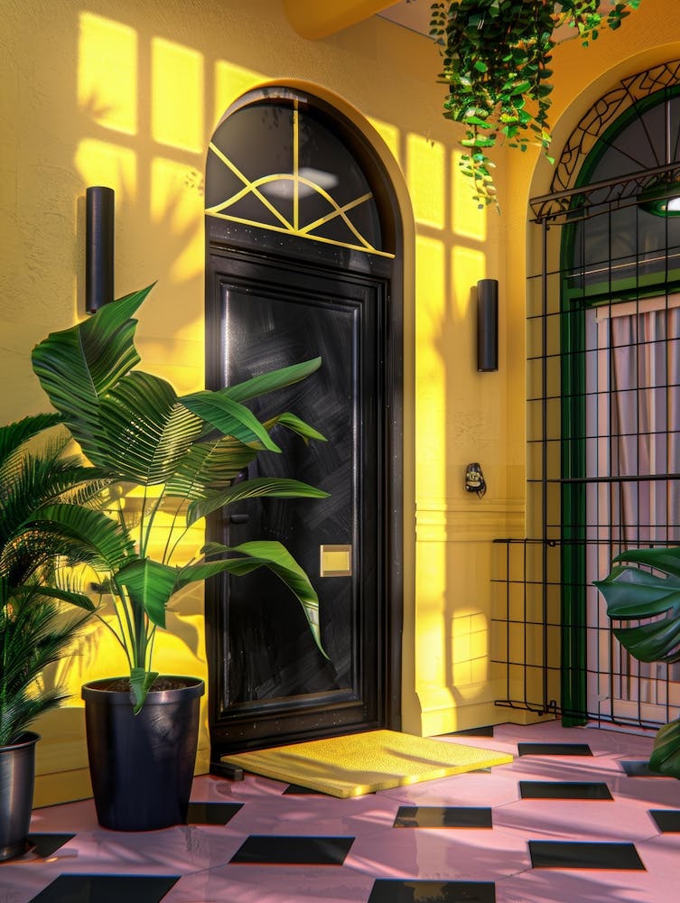 Yellow Doorway