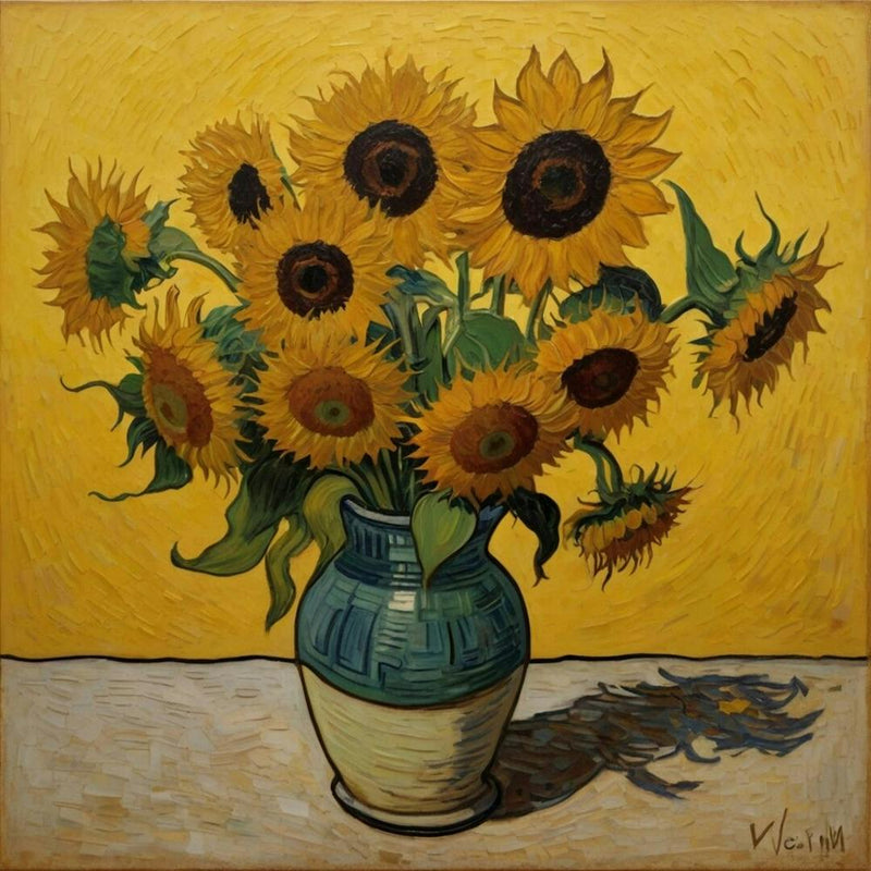 Sunflowers In A Vase 9