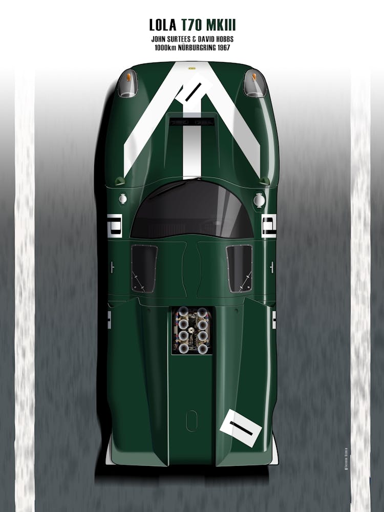 Lola T70 P1 Nurburgring 1967