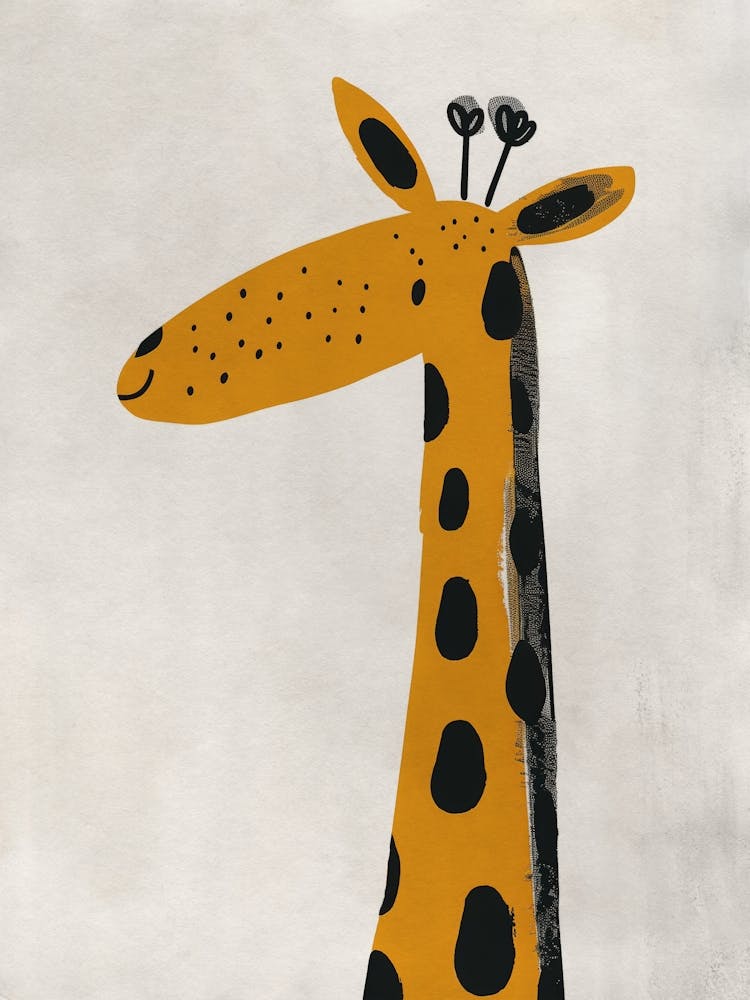 Boho Nursery 2 Giraffe