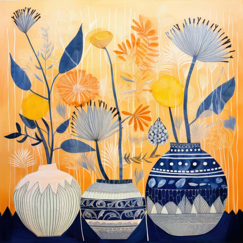 Vases Of Flowers