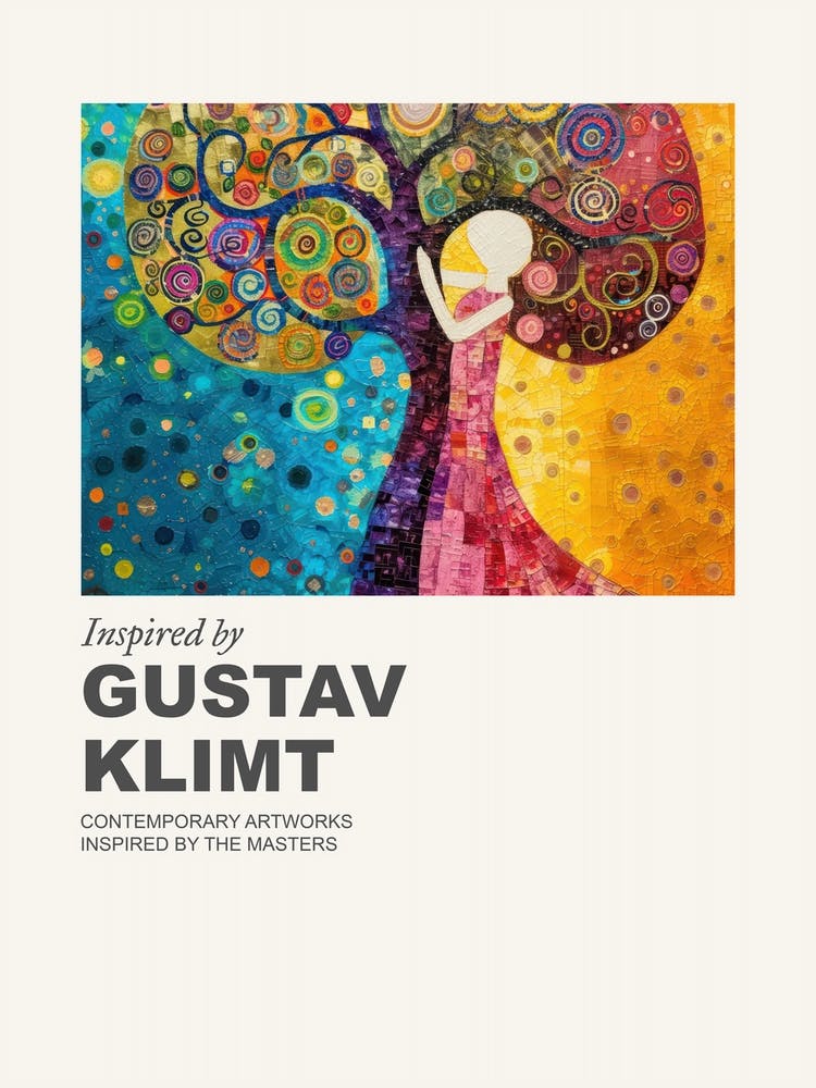 Museum Poster Inspired By Gustav Klimt 4