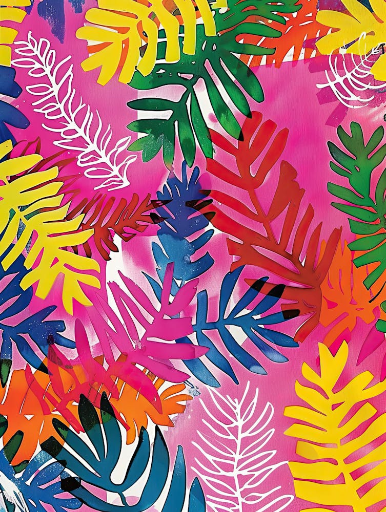 Emerald Jungle Matisse Style
