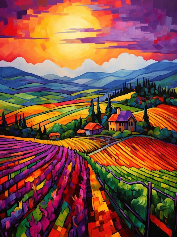 Woodinville Wine Country Fauvism 4