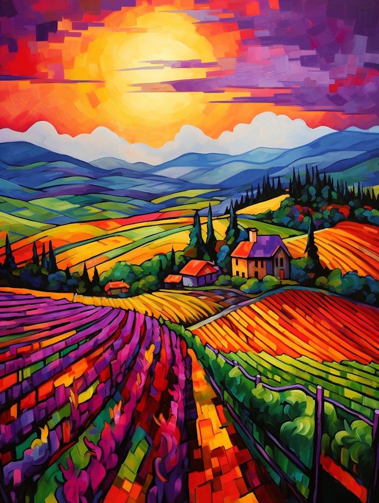 Woodinville Wine Country Fauvism 4
