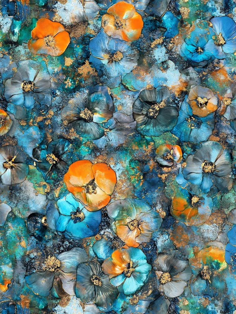 Fleurs Bleues 5