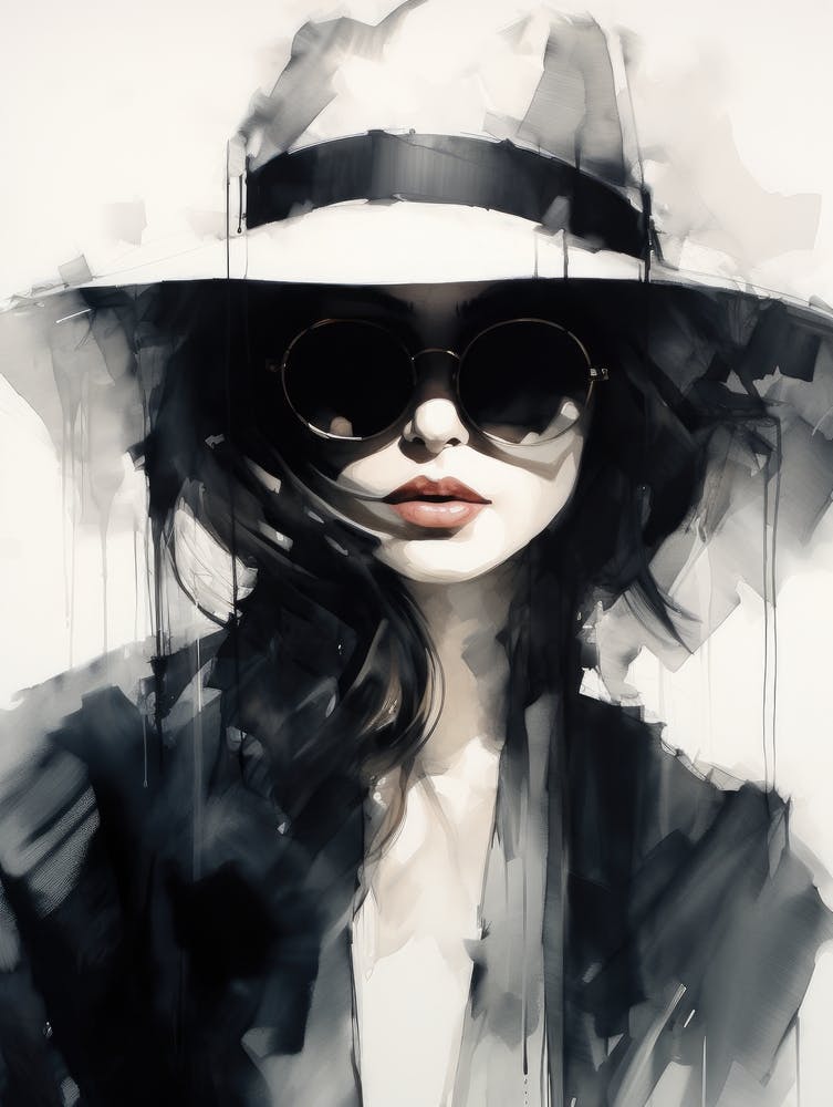 Woman In A Hat 2