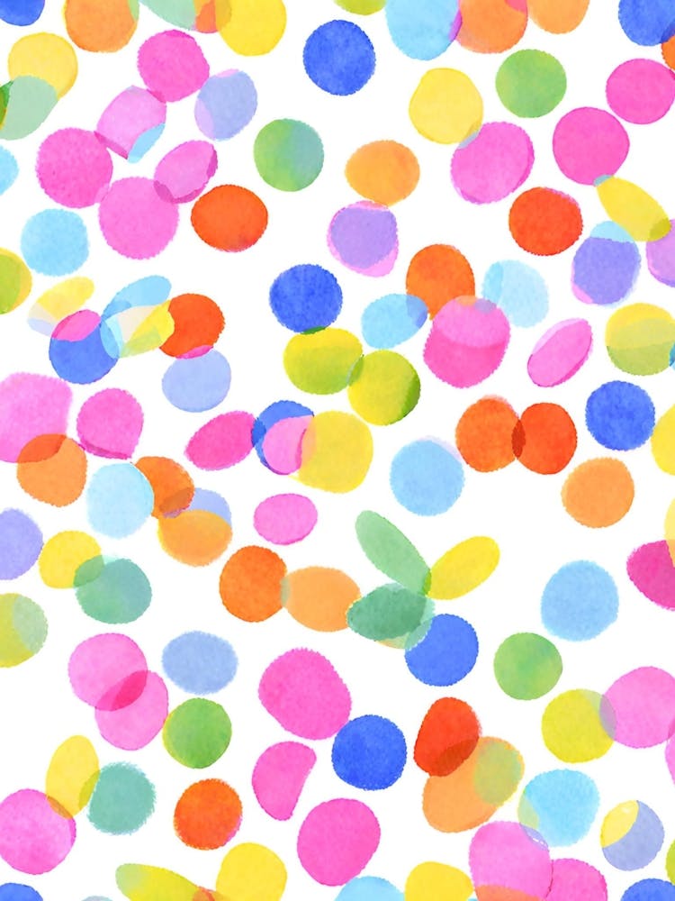 Colourful Confetti Dots