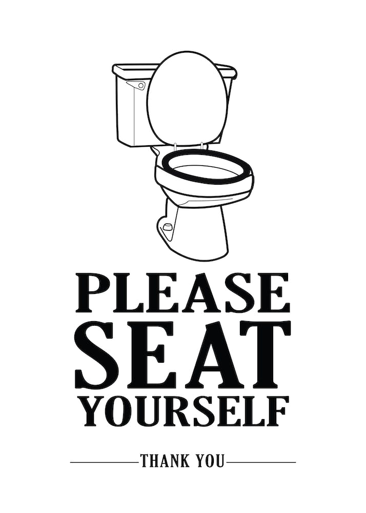 Please Seat Yourself