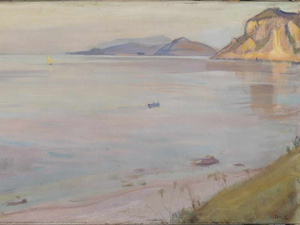 Gulf Of Naples, 1905, By Magnus Enckell