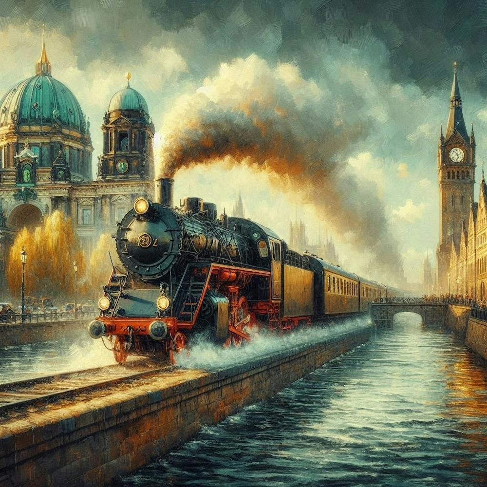 Berlin Steam Train