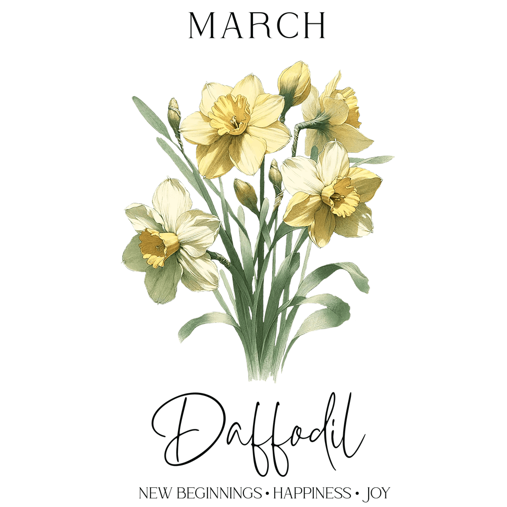 Daffodil March Birthday