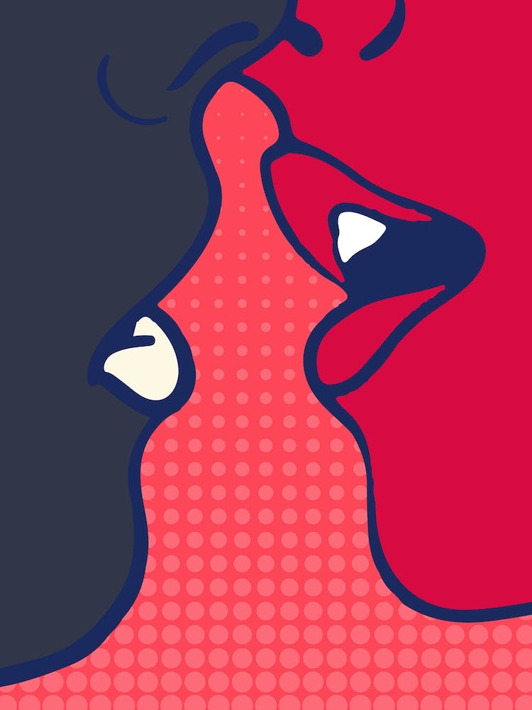 The Kiss Pink