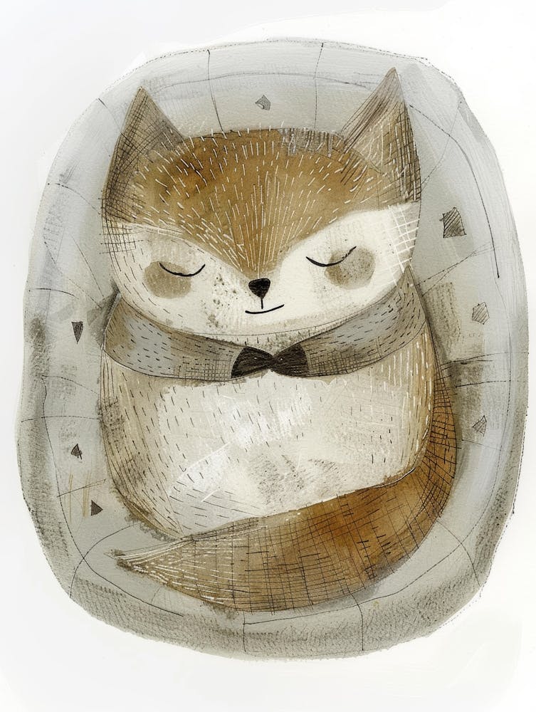Fox Sleeping