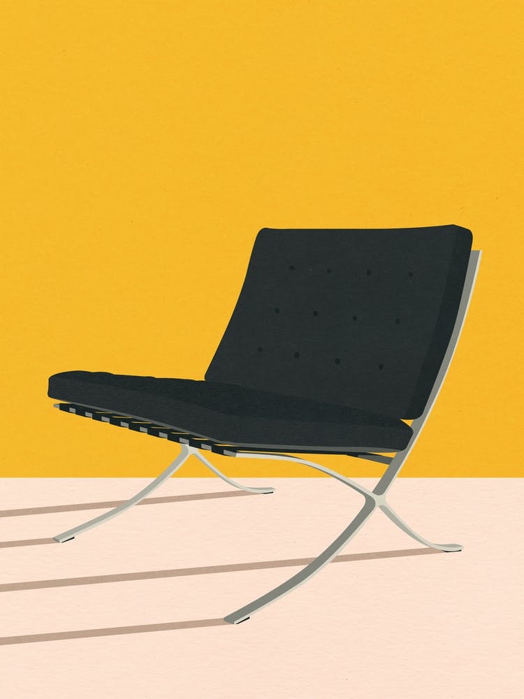 Barcelona Chair By Mies Van Der Rohe