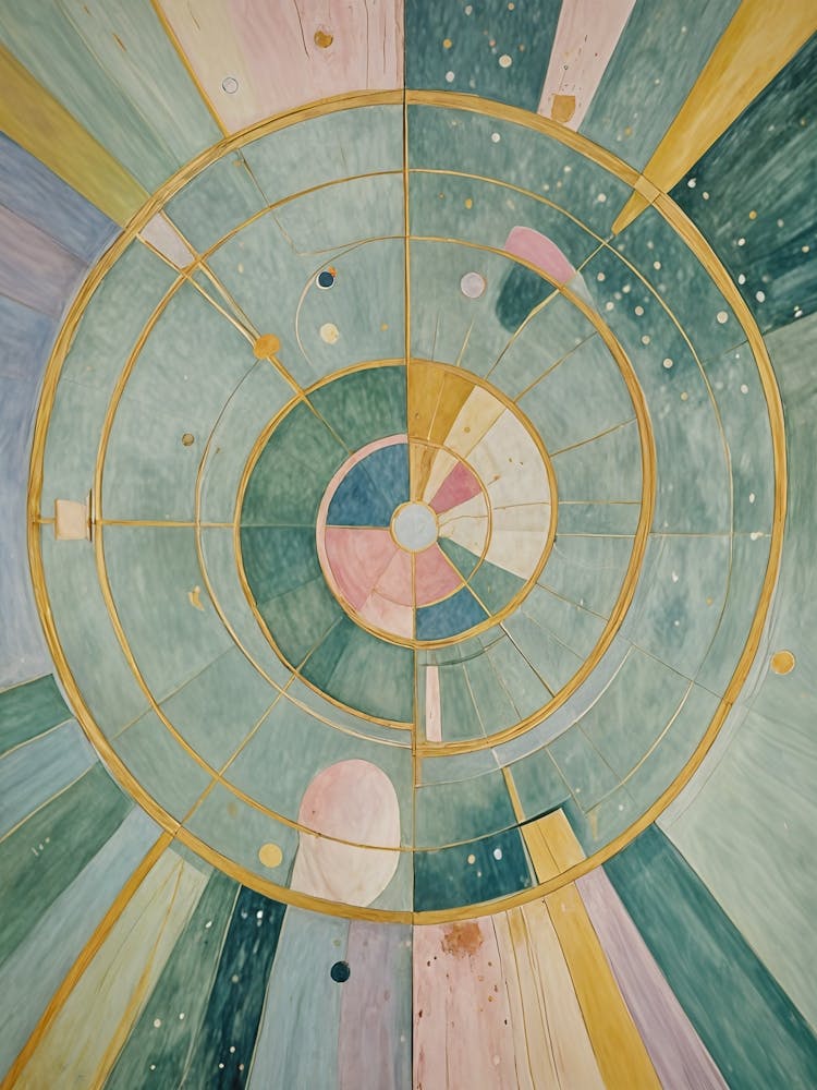 Pastel Wheel Of Life no2