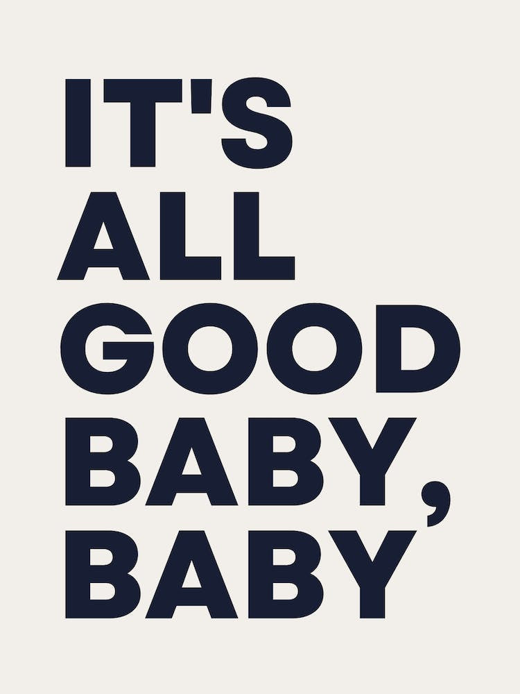 Typo It S All Good Baby Baby Black