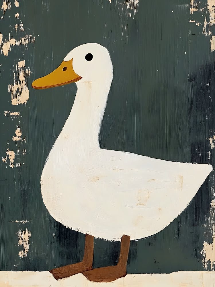 Duck Canvas Print