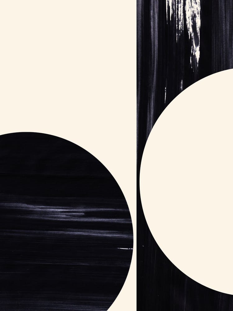Black And White Abstract