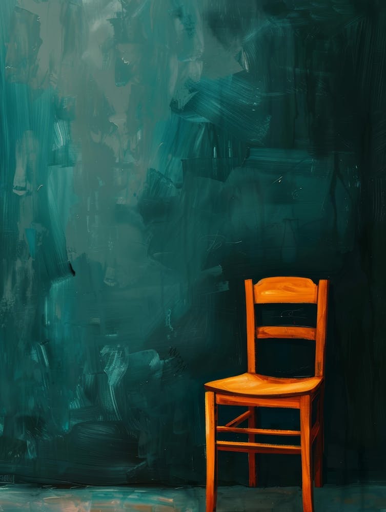 Chair In Front Of A Wall