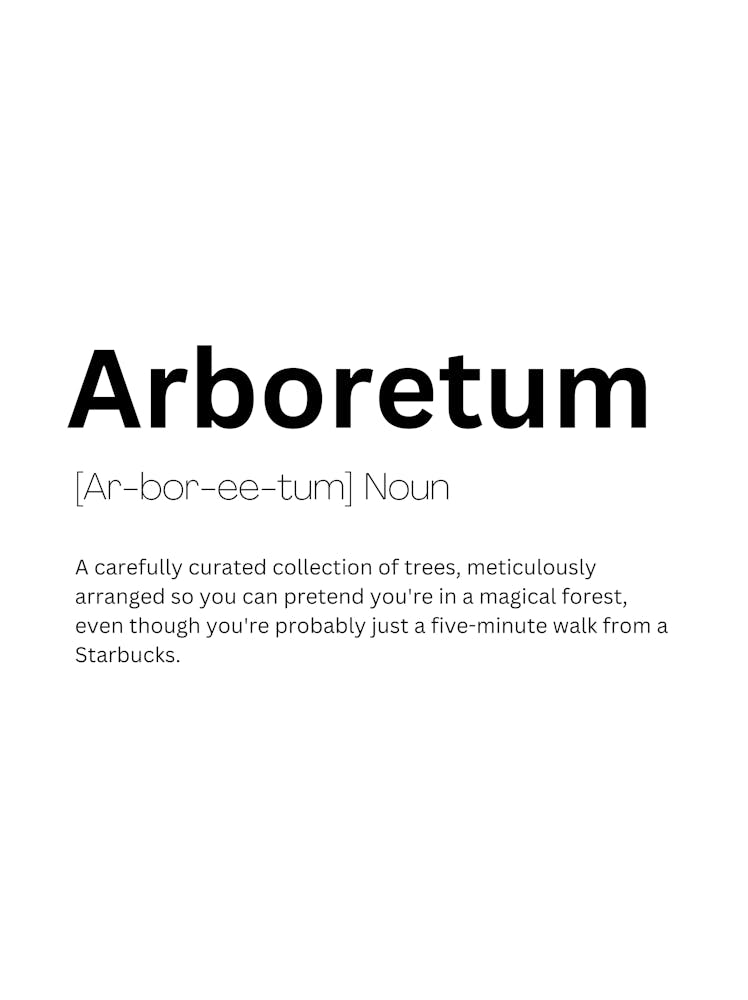 Arboretum Definition Meaning 1