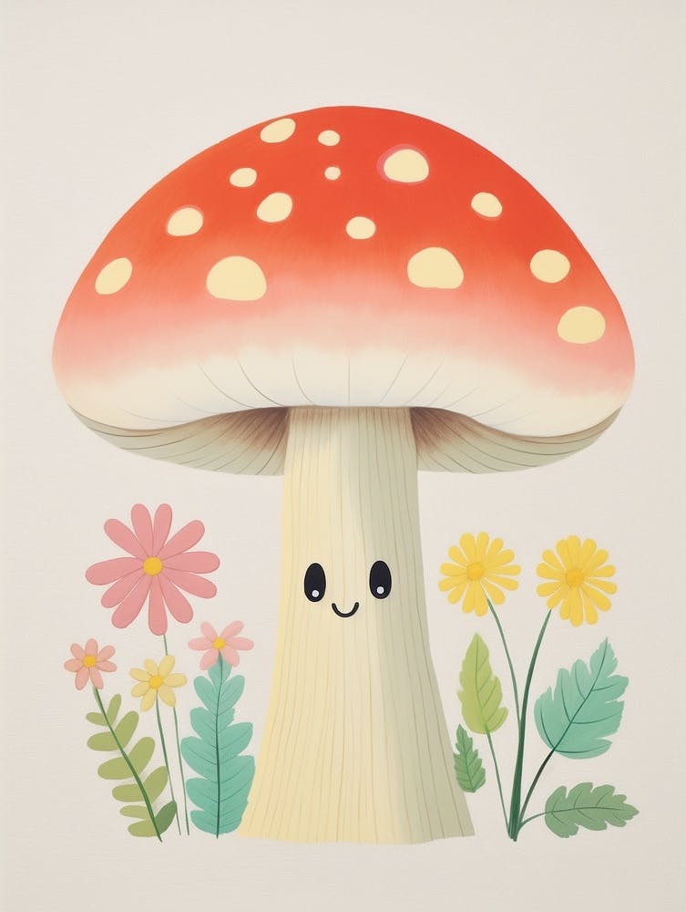 Friendly Kids Mushroom