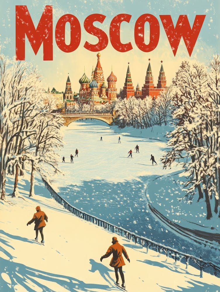 Aihrgdesign A Mid Century Modern Travel Poster For Moscow Sho 06c35a93 8e1e 45db 9ea2 0daf505c49aa 1