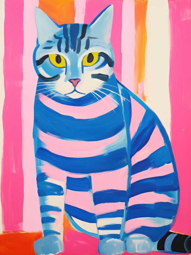 Striped Cat 10