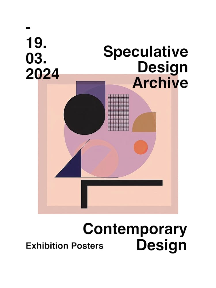 Speculative Design Archive Abstract Poster 23