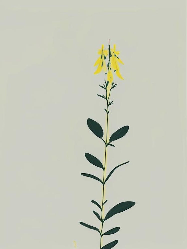 Lythrum cilié fleur sauvage simplicité
