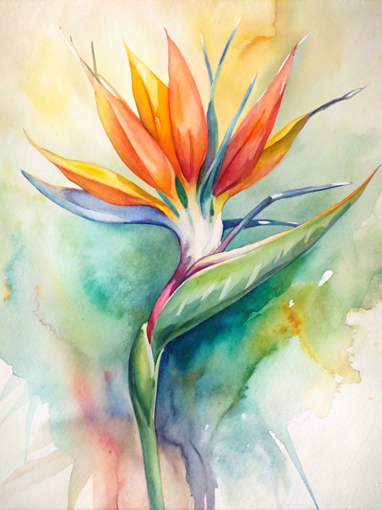 Paradiesvogelblume 1