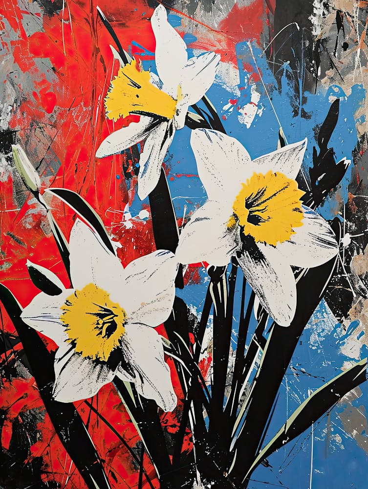 Daffodils, Pop Art