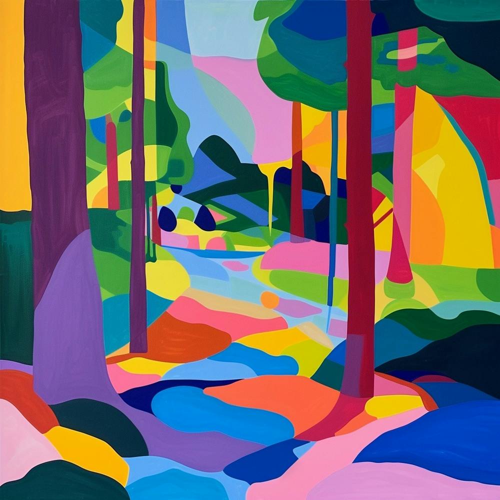 Abstract Park Collection Forest Park St Louis 1